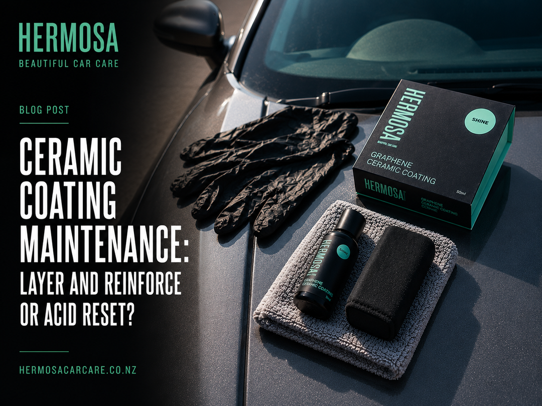 Ceramic Coating Maintenance: Layer and Reinforce or Acid Reset?